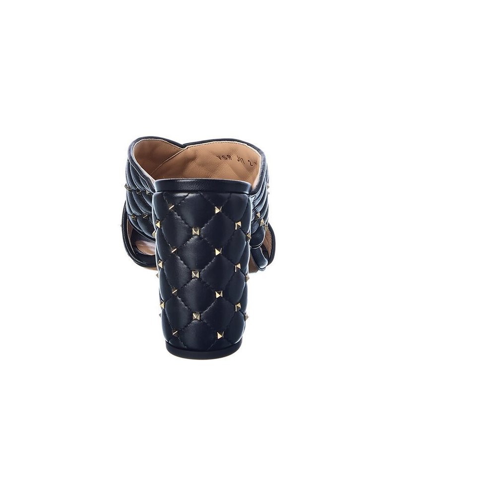 Valentino Rockstud Spike 90 Leather Sandal - Picture 3 of 5